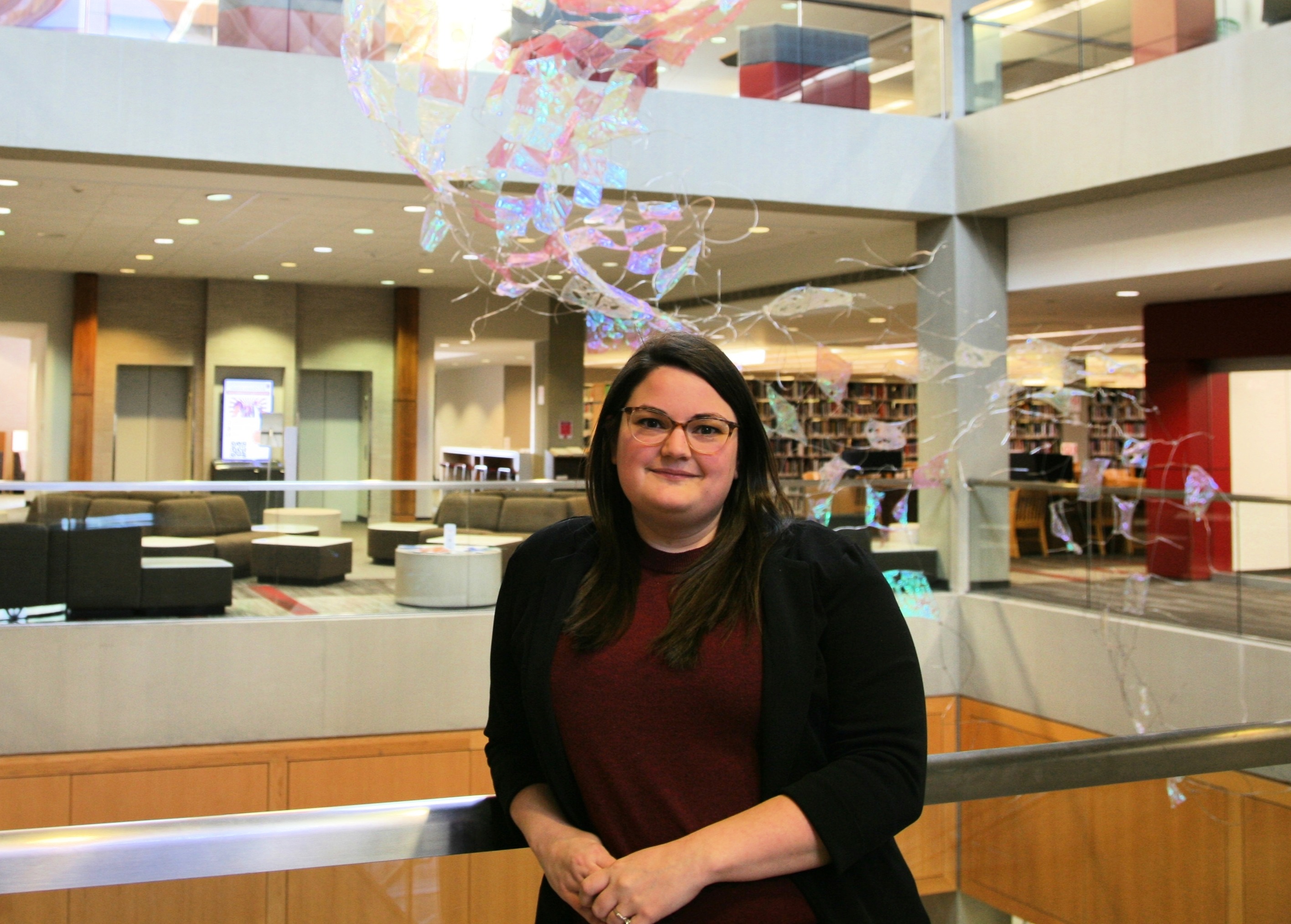 Color photo of Shauna Winter from Indiana University Indianapolis Library