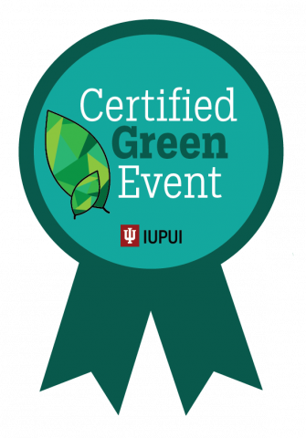 Green event ribbon