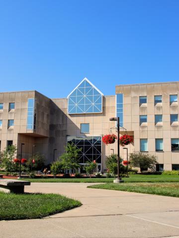 Exterior view of the University Library