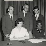 Student Union Board officers, June 1963 