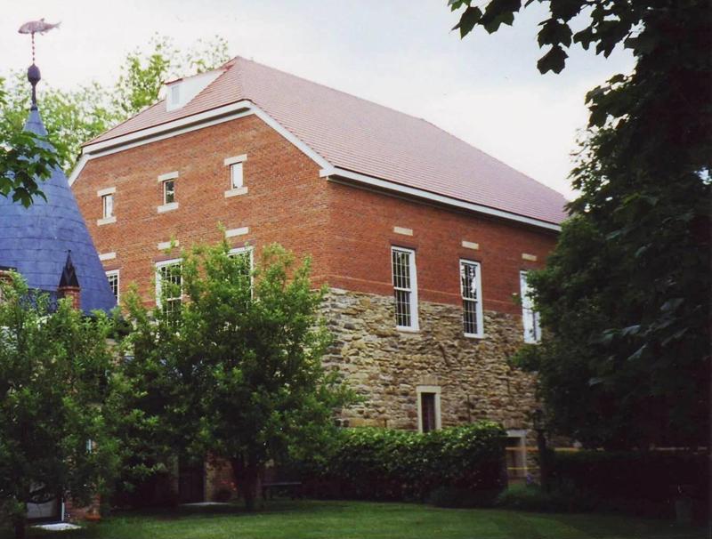 Exterior of the restored Rapp Owen Granary